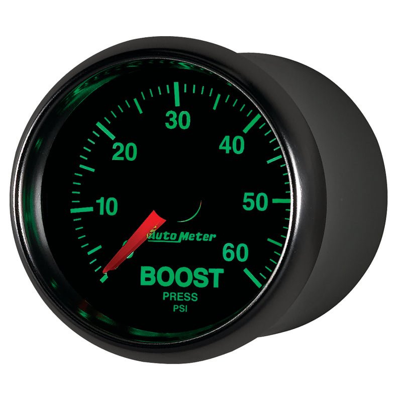 AutoMeter - Autometer GS 52mm 0-60 psi Mechanical Boost Gauge - Demon Performance