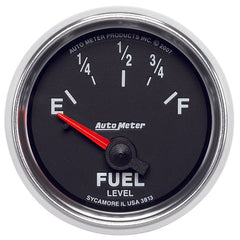 AutoMeter - Autometer GS 52mm 0-90 ohms Short Sweep Electronic Fuel Level GM Gauge - Demon Performance
