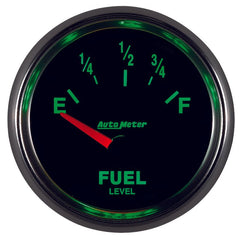 AutoMeter - Autometer GS 52mm 0-90 ohms Short Sweep Electronic Fuel Level GM Gauge - Demon Performance