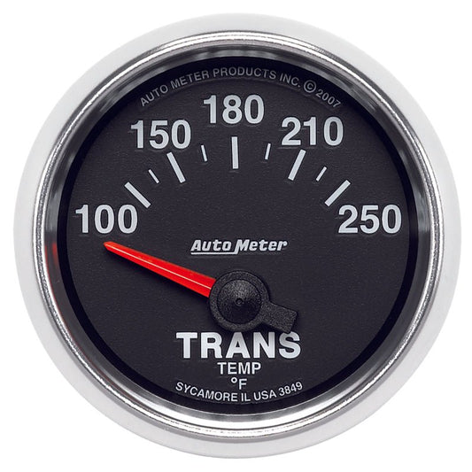 AutoMeter - Autometer GS 52mm 100-250 Degree F Short Sweep Electronic Transmission Temperature Gauge - Demon Performance