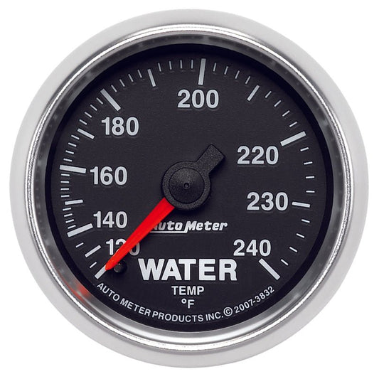 AutoMeter - Autometer GS 52mm 120-240 Deg F Mechanical Water Temperature Gauge - Demon Performance
