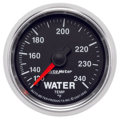AutoMeter - Autometer GS 52mm 120-240 Deg F Mechanical Water Temperature Gauge - Demon Performance