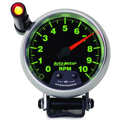 AutoMeter - Autometer GS Quick Lite 3 3/4in 10k RPM Pedestal Tachometer - Demon Performance