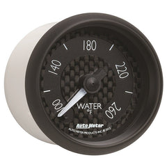AutoMeter - Autometer GT Series 52mm Full Sweep Electronic 100-260 Deg F Water Temperature Gauge - Demon Performance