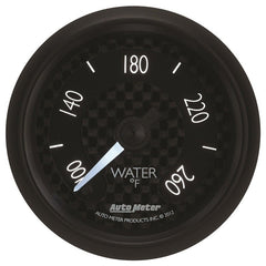 AutoMeter - Autometer GT Series 52mm Full Sweep Electronic 100-260 Deg F Water Temperature Gauge - Demon Performance