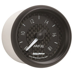 AutoMeter - Autometer GT Series 52mm Full Sweep Electronic 8:1-18:1 AFR Wideband Air/Fuel Ratio Analog - Demon Performance
