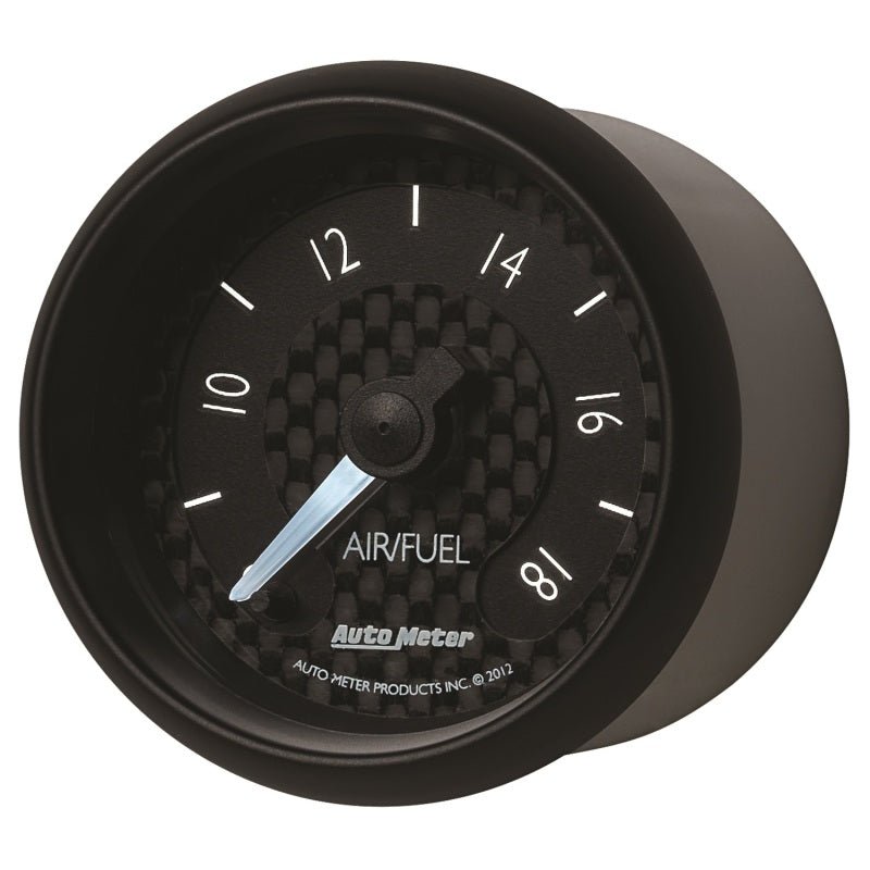 AutoMeter - Autometer GT Series 52mm Full Sweep Electronic 8:1-18:1 AFR Wideband Air/Fuel Ratio Analog - Demon Performance