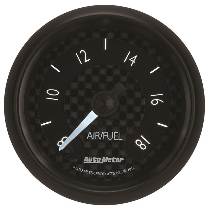 AutoMeter - Autometer GT Series 52mm Full Sweep Electronic 8:1-18:1 AFR Wideband Air/Fuel Ratio Analog - Demon Performance