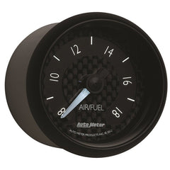 AutoMeter - Autometer GT Series 52mm Full Sweep Electronic 8:1-18:1 AFR Wideband Air/Fuel Ratio Analog - Demon Performance