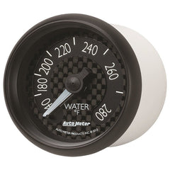 AutoMeter - Autometer GT Series 52mm Mechanical 140-280 Deg F Water Temperature Gauge - Demon Performance