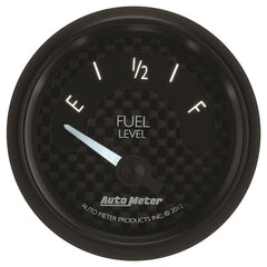 AutoMeter - Autometer GT Series 52mm Short Sweep Electronic 0-90 ohms Fuel Level (For most 65-97 GM) - Demon Performance