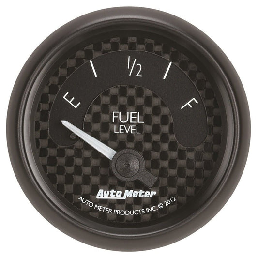AutoMeter - Autometer GT Series 52mm Short Sweep Electronic 0-90 ohms Fuel Level (For most 65-97 GM) - Demon Performance