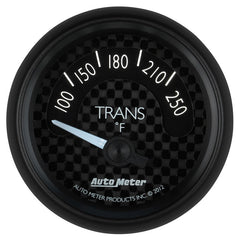 AutoMeter - Autometer GT Series 52mm Short Sweep Electronic 100-250 Deg F Transmission Temperature - Demon Performance