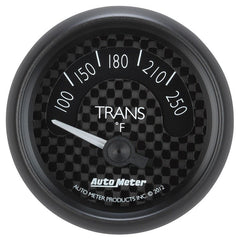 AutoMeter - Autometer GT Series 52mm Short Sweep Electronic 100-250 Deg F Transmission Temperature - Demon Performance