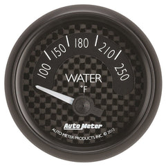AutoMeter - Autometer GT Series 52mm Short Sweep Electronic 100-250 Deg F Water Temperature - Demon Performance