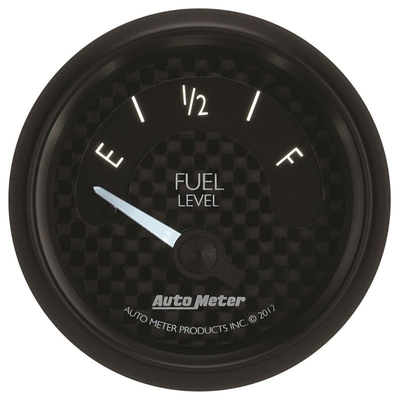 AutoMeter - Autometer GT Series 52mm Short Sweep Electronic 240-33 ohms Fuel Level (For use w/ 3262) - Demon Performance