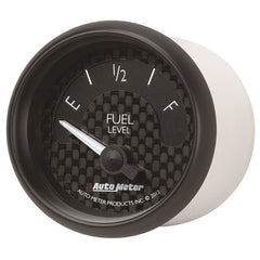 AutoMeter - Autometer GT Series 52mm Short Sweep Electronic 240-33 ohms Fuel Level (For use w/ 3262) - Demon Performance
