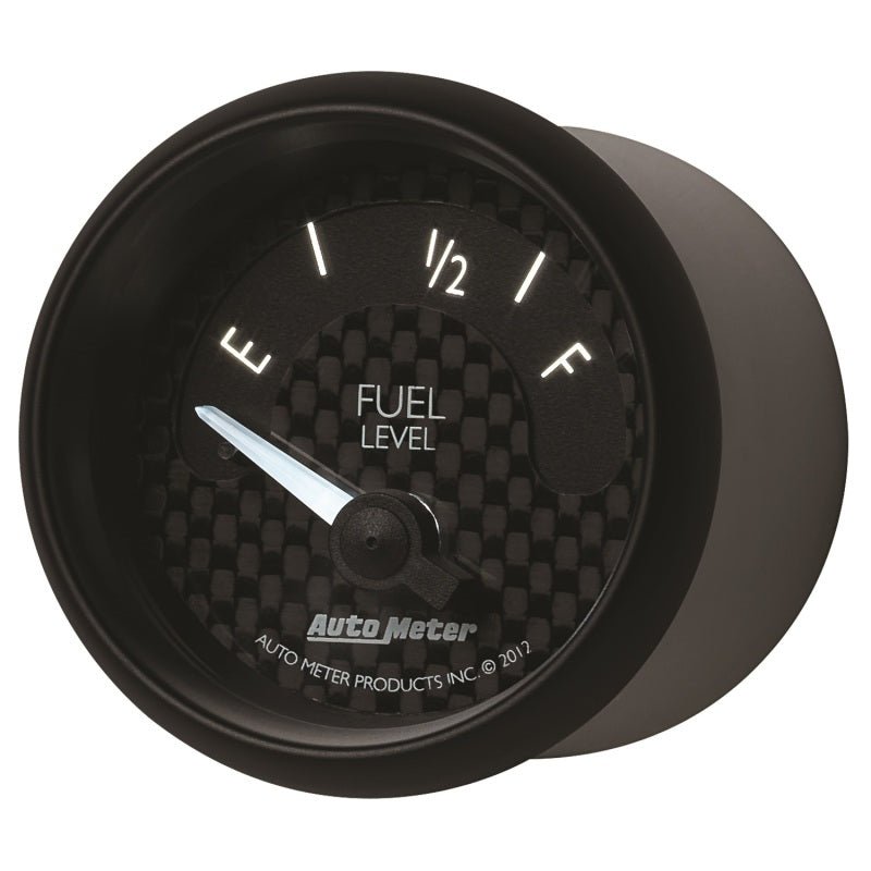 AutoMeter - Autometer GT Series 52mm Short Sweep Electronic 73-10 ohms Fuel Level (For most Ford and Chrysler) - Demon Performance