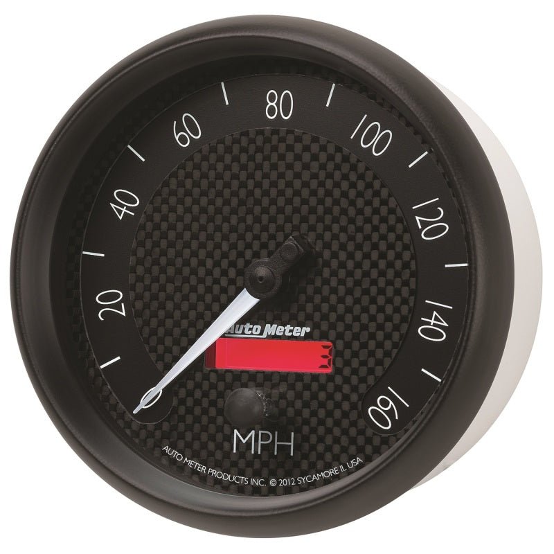 AutoMeter - Autometer GT Series 5in In Dash 0-160 MPH Electronic Programmable Speedometer - Demon Performance