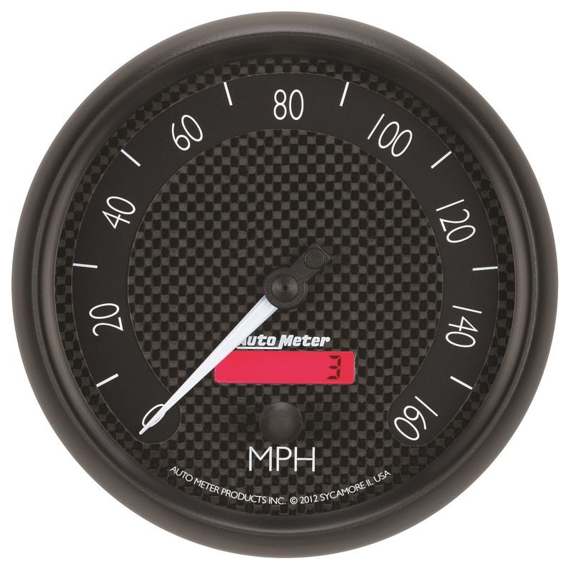 AutoMeter - Autometer GT Series 5in In Dash 0-160 MPH Electronic Programmable Speedometer - Demon Performance