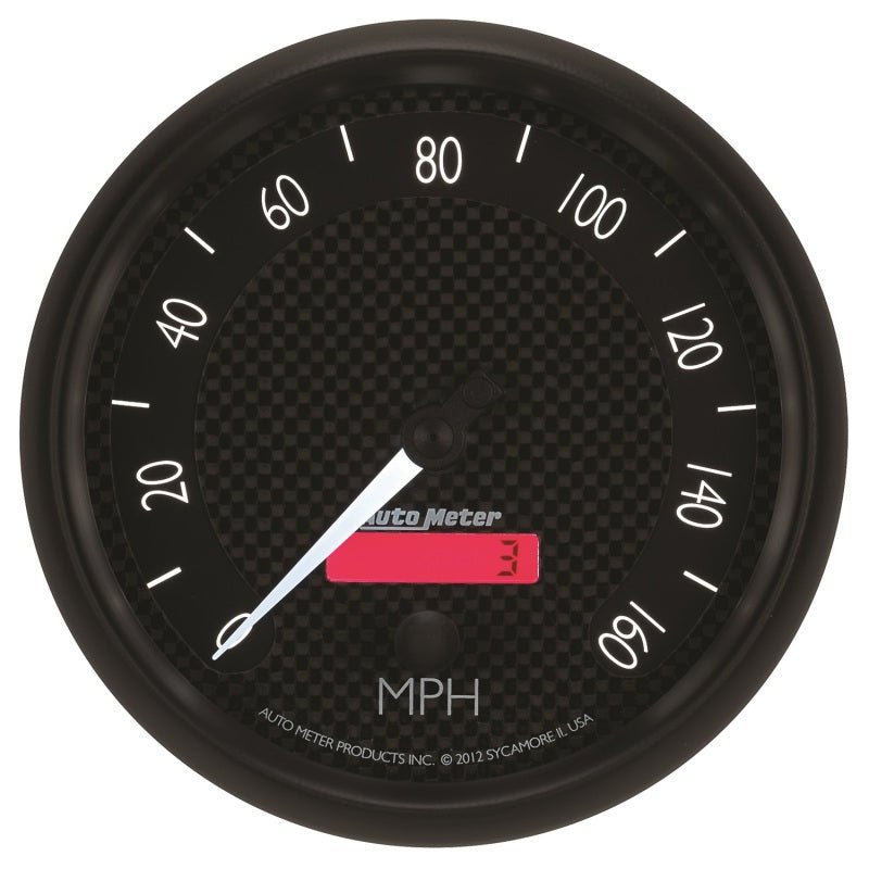 AutoMeter - Autometer GT Series 5in In Dash 0-160 MPH Electronic Programmable Speedometer - Demon Performance