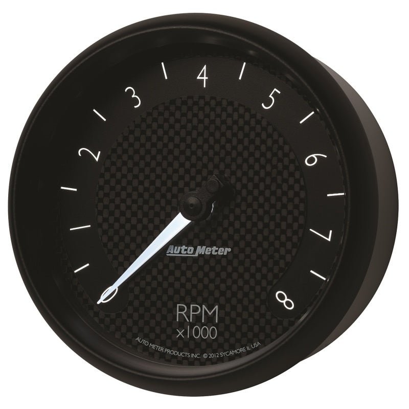 AutoMeter - Autometer GT Series 5in In Dash 8K RPM Tachometer - Demon Performance