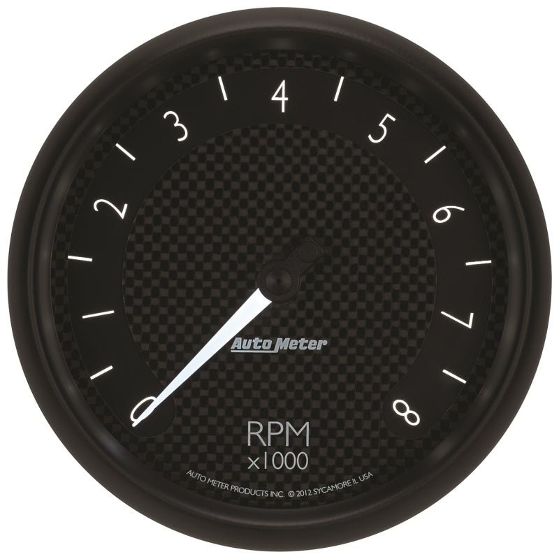 AutoMeter - Autometer GT Series 5in In Dash 8K RPM Tachometer - Demon Performance