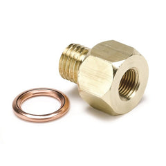AutoMeter - Autometer Metric Electric Temperature or Pressure Adapter - 1/8in NPT to M12x1.5 - Demon Performance