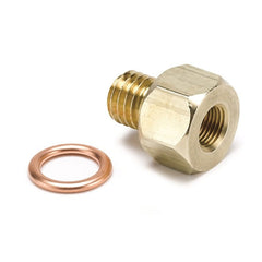 AutoMeter - Autometer Metric Electric Temperature or Pressure Adapter - 1/8in NPT to M12x1.75 - Demon Performance