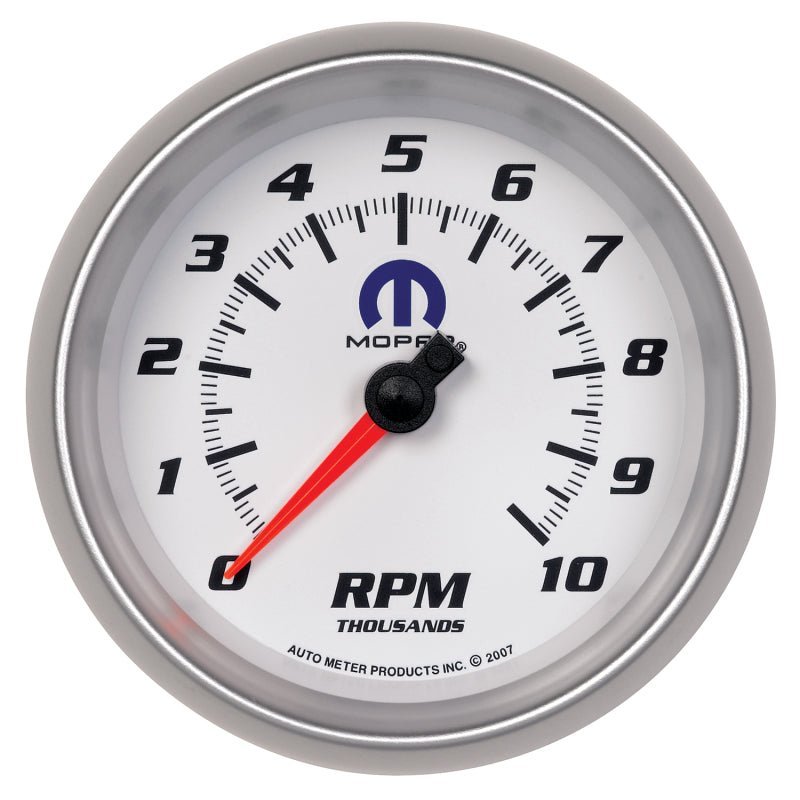 AutoMeter - Autometer Mopar 3-3/8in (85.7mm) Tachometer 10,000 RPM - Demon Performance