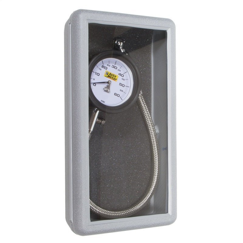 AutoMeter - Autometer NASCAR Performance 60PSI Lo-Pressure Tire Pressure Gauge - Demon Performance
