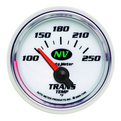 AutoMeter - Autometer NV 2 1/16in 100-250 Deg F Digital Transmission Temp Gauge - Demon Performance