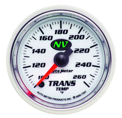 AutoMeter - Autometer NV 2-1/16in 100-260 Deg F Digital Stepper Motor Transmission Temp Gauge - Demon Performance