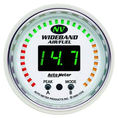 AutoMeter - Autometer NV 52mm Wideband Air/Fuel Gauge - Demon Performance