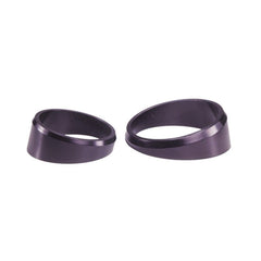 AutoMeter - Autometer or Autogage 2-1/16in Black Angle Rings -- 3 Pack - Demon Performance