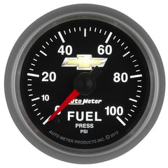 AutoMeter - Autometer Performance Parts 52mm 0-100psi Fuel Pressure COPO Camaro Gauge Pack - Demon Performance