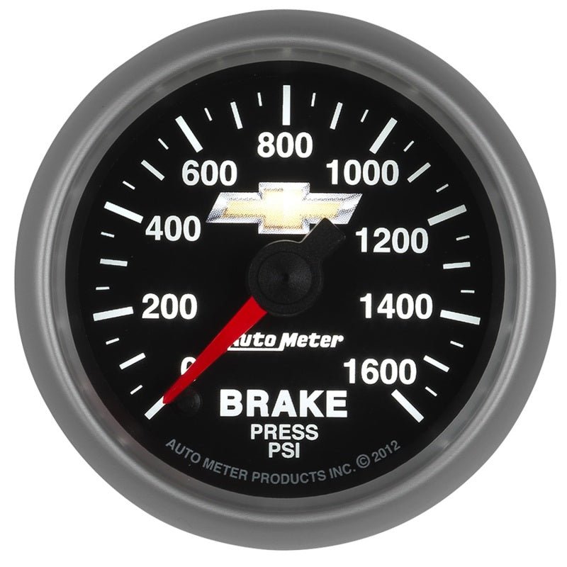 AutoMeter - Autometer Performance Parts 52mm 0-1600 PSI Brake Pressure COPO Camaro Gauge Pack - Demon Performance