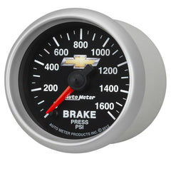 AutoMeter - Autometer Performance Parts 52mm 0-1600 PSI Brake Pressure COPO Camaro Gauge Pack - Demon Performance