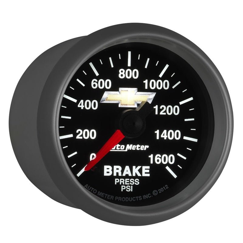 AutoMeter - Autometer Performance Parts 52mm 0-1600 PSI Brake Pressure COPO Camaro Gauge Pack - Demon Performance