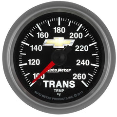 AutoMeter - Autometer Performance Parts 52mm 100-260 Deg F Trans Temp COPO Camaro Gauge Pack - Demon Performance