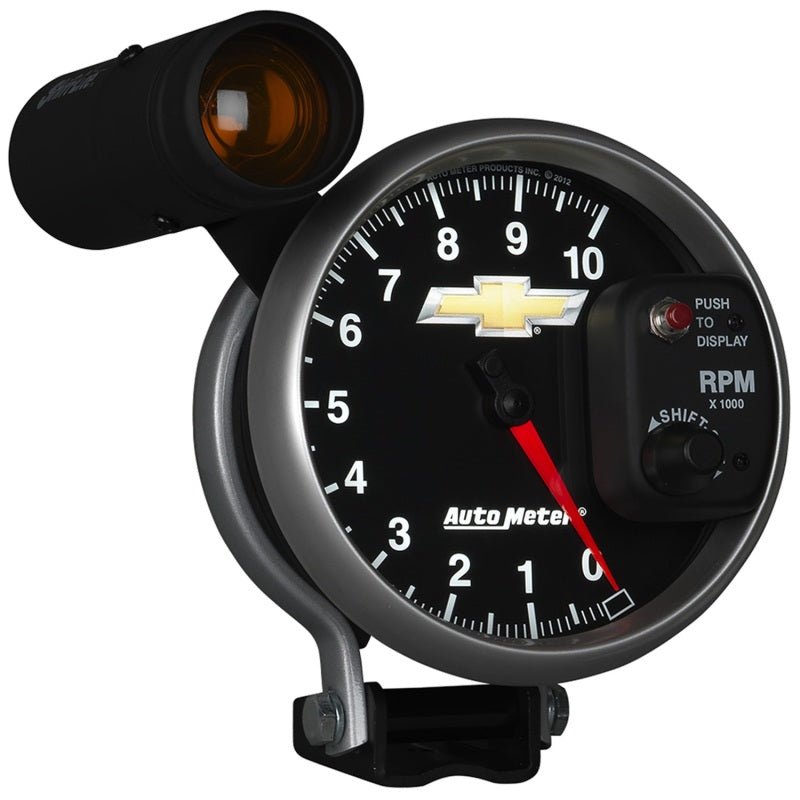 AutoMeter - Autometer Performance Parts 5in 0-10000 RPM Tachometer COPO Camaro Gauge w/ Shift Light - Demon Performance