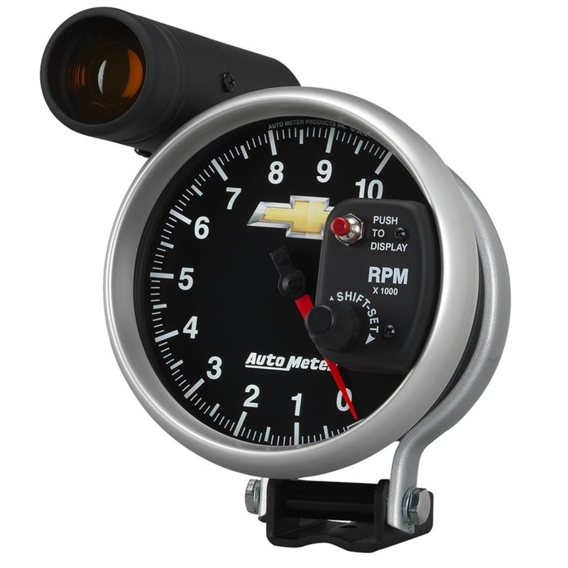 AutoMeter - Autometer Performance Parts 5in 0-10000 RPM Tachometer COPO Camaro Gauge w/ Shift Light - Demon Performance