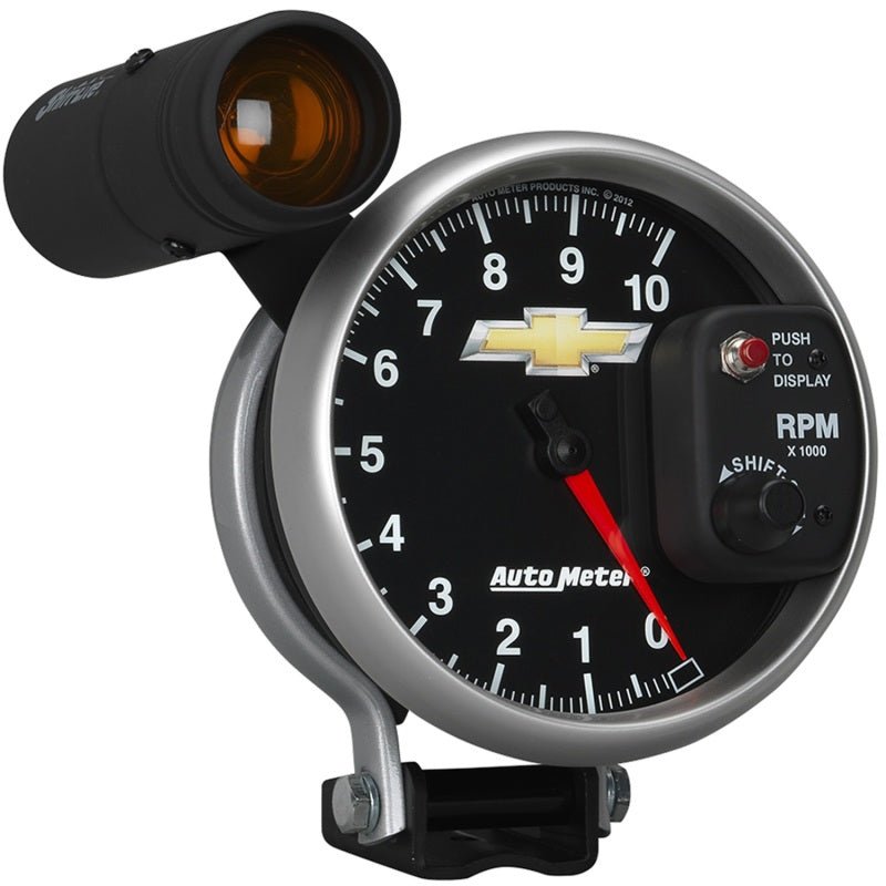 AutoMeter - Autometer Performance Parts 5in 0-10000 RPM Tachometer COPO Camaro Gauge w/ Shift Light - Demon Performance