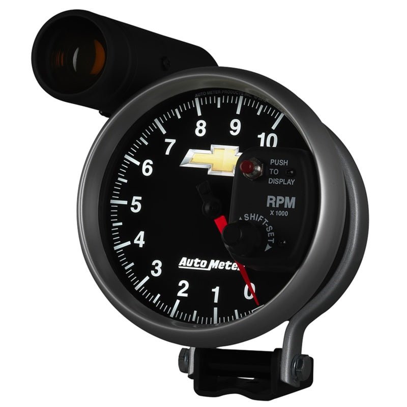 AutoMeter - Autometer Performance Parts 5in 0-10000 RPM Tachometer COPO Camaro Gauge w/ Shift Light - Demon Performance