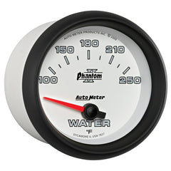 AutoMeter - Autometer Phantom II 2-5/8in 100-250 Degrees F Electrical Water Temperature Gauge - Demon Performance