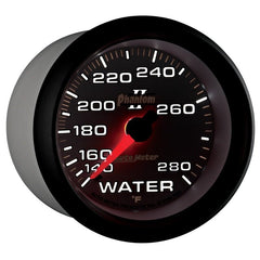 AutoMeter - Autometer Phantom II 2-5/8in 140-280 Degree F Mechanical Water Gauge - Demon Performance