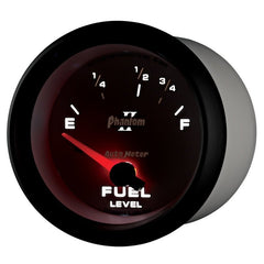 AutoMeter - Autometer Phantom II 2-5/8in / 73 Ohms Empty - 10 Ohms Full Electrical Fuel Level Gauge - Demon Performance