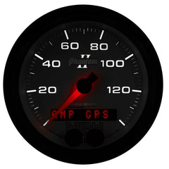 AutoMeter - Autometer Phantom II 3-3/8in 0-140MPH In-Dash Electronic GPS Programmable Speedometer - Demon Performance