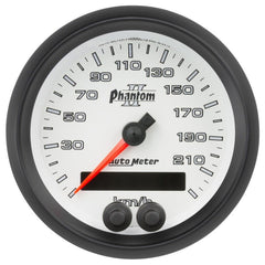 AutoMeter - Autometer Phantom II 3-3/8in 0-225KM/H (GPS) Speedometer Gauge - Demon Performance