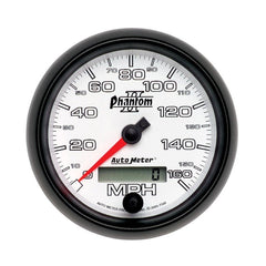 AutoMeter - Autometer Phantom II 3-3/8in 160 MPH Electronic Programmable In-Dash Speedometer - Demon Performance